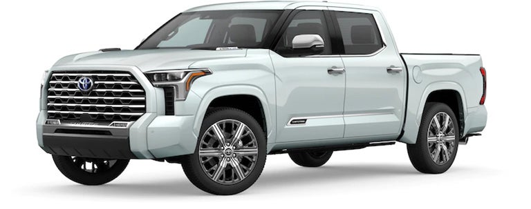 2022 Toyota Tundra Capstone in Wind Chill Pearl | Sunrise Toyota North in Middle Island NY