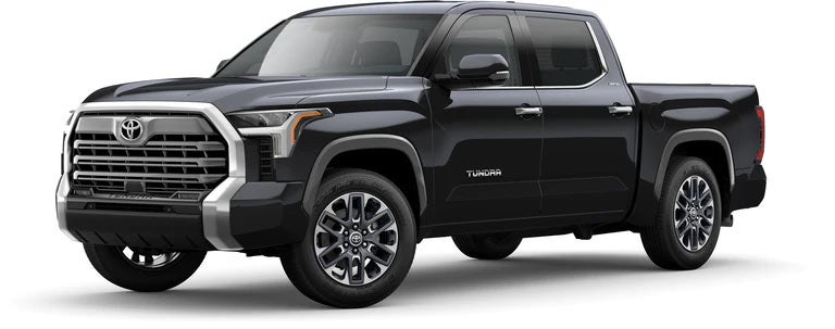 2022 Toyota Tundra Limited in Midnight Black Metallic | Sunrise Toyota North in Middle Island NY
