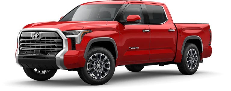 2022 Toyota Tundra Limited in Supersonic Red | Sunrise Toyota North in Middle Island NY