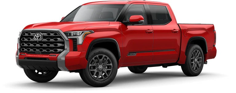 2022 Toyota Tundra in Platinum Supersonic Red | Sunrise Toyota North in Middle Island NY